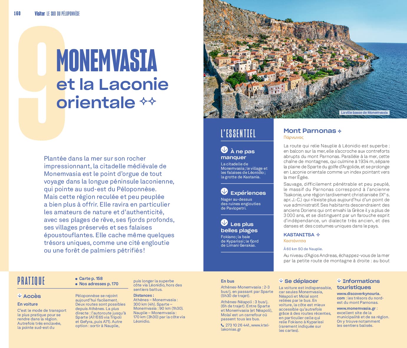 Guide Evasion - Grèce : Athènes et le Péloponnèse - Édition 2022 | Hachette guide de voyage Hachette 