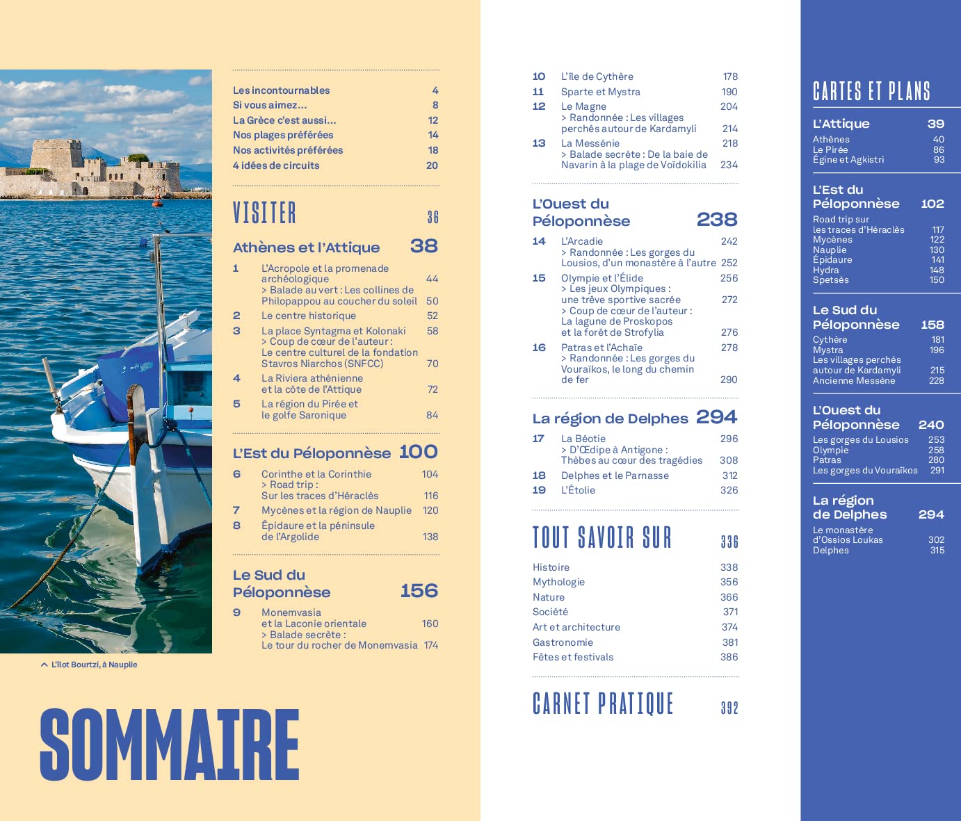 Guide Evasion - Grèce : Athènes et le Péloponnèse - Édition 2022 | Hachette guide de voyage Hachette 