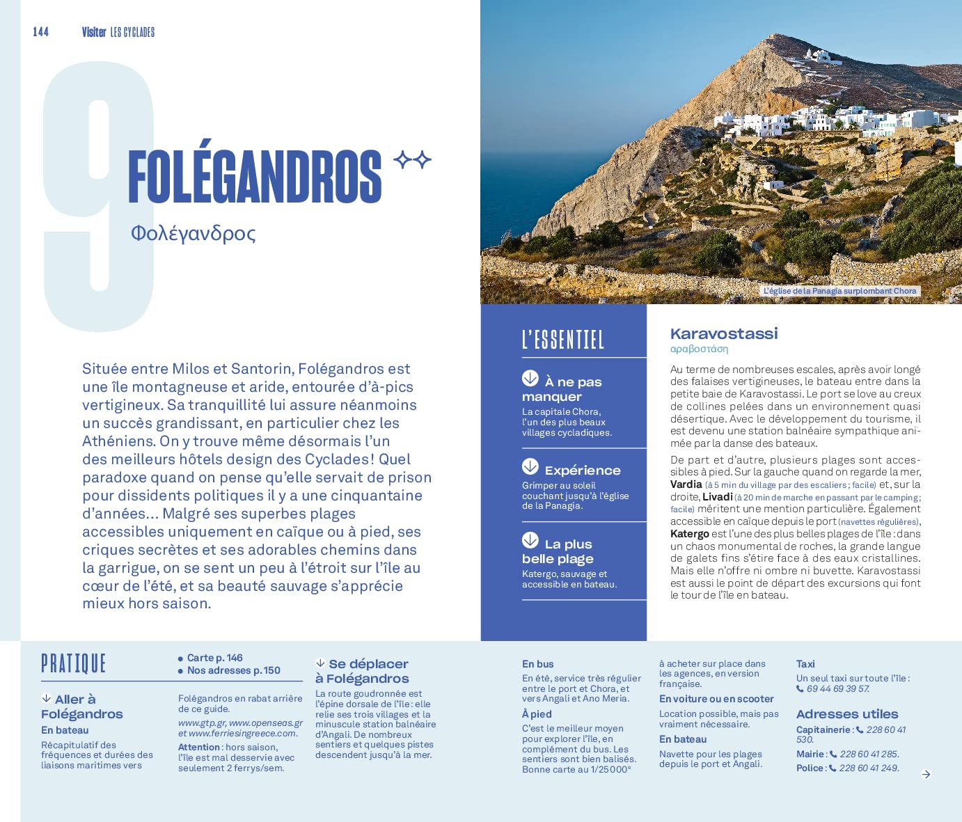 Guide Evasion - Iles Grecques, Cyclades et Athènes - Édition 2022 | Hachette guide de voyage Hachette 