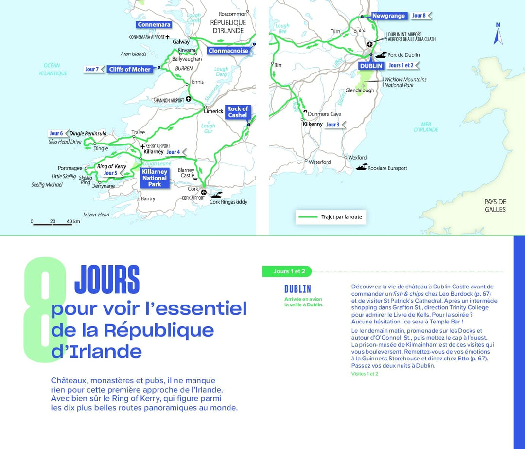 Guide Evasion - Irlande - Édition 2023 | Hachette guide de voyage Hachette 