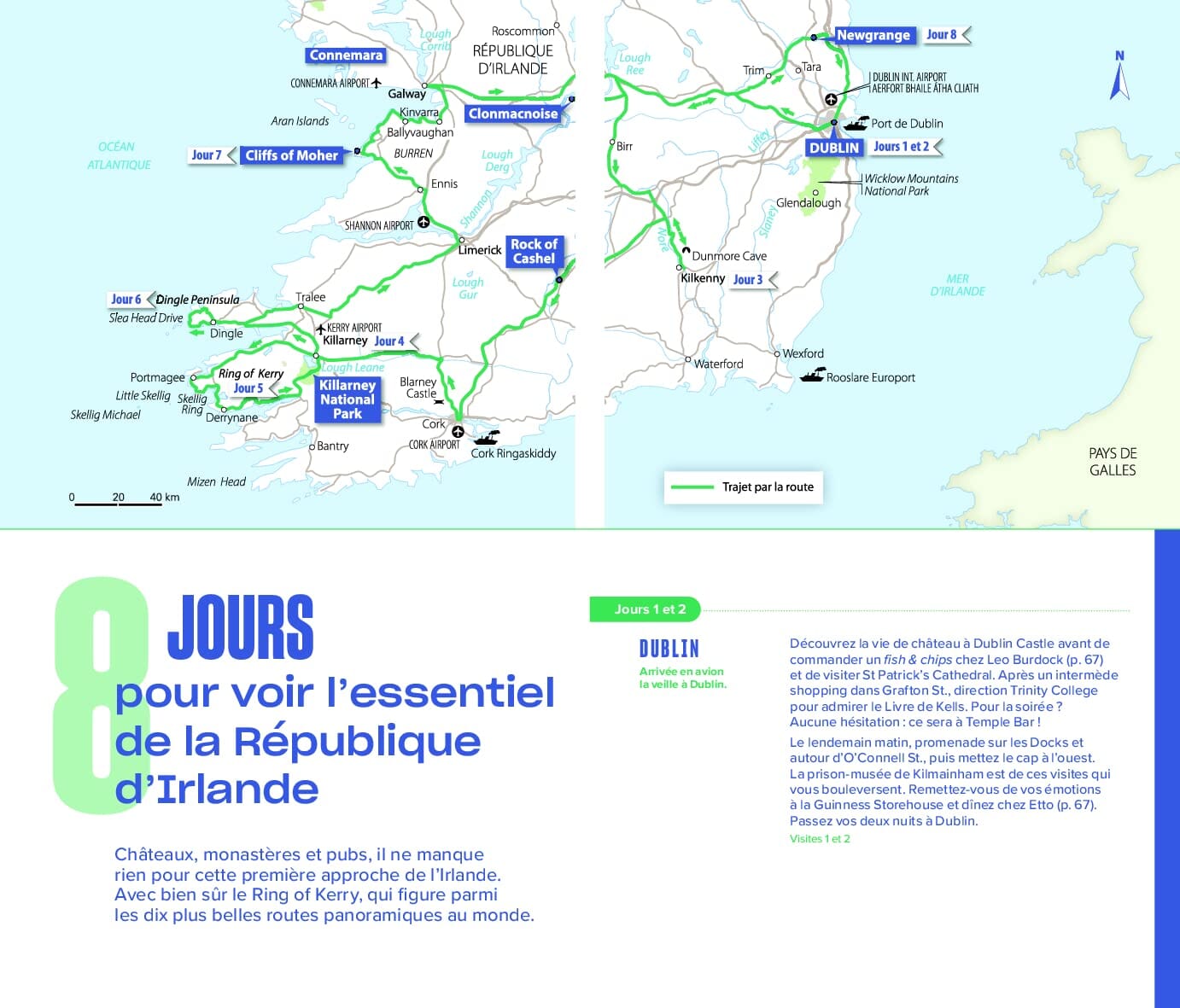 Guide Evasion - Irlande - Édition 2023 | Hachette guide de voyage Hachette 