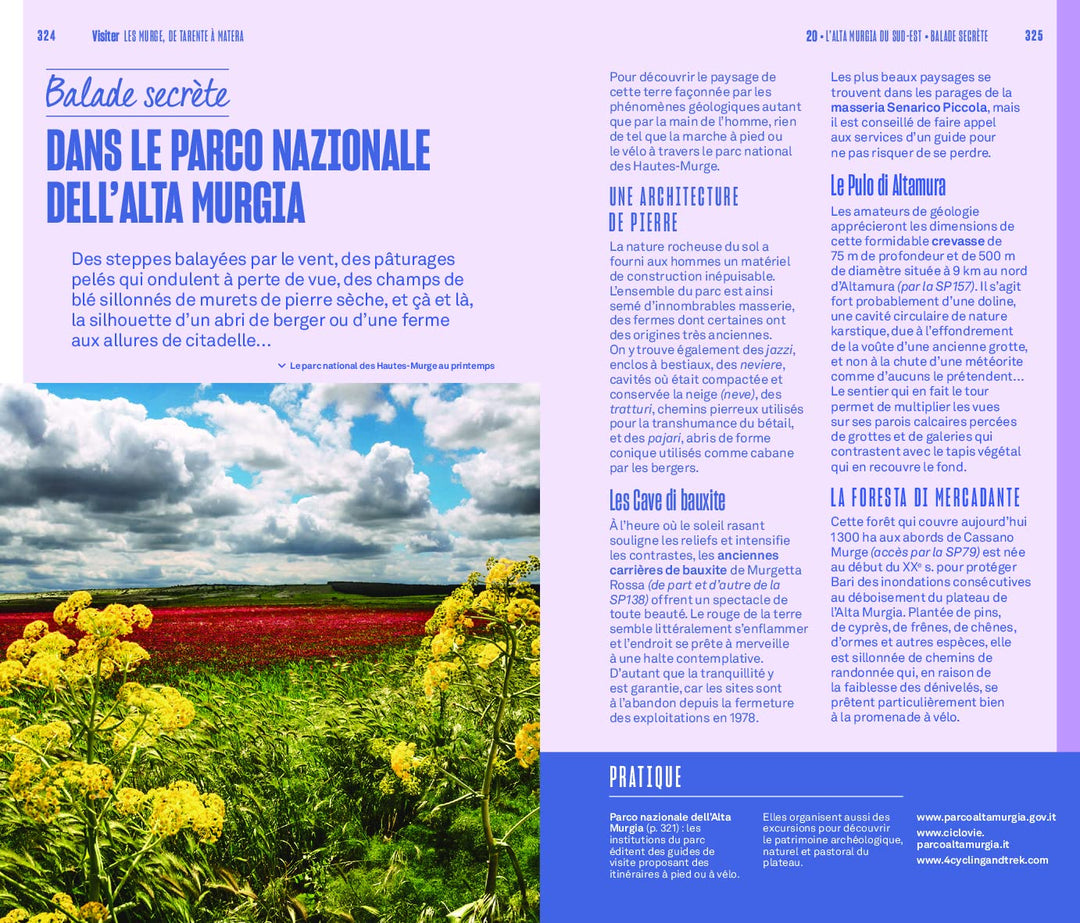 Guide Evasion - Pouilles & Matera - Édition 2022 | Hachette guide de voyage Hachette 
