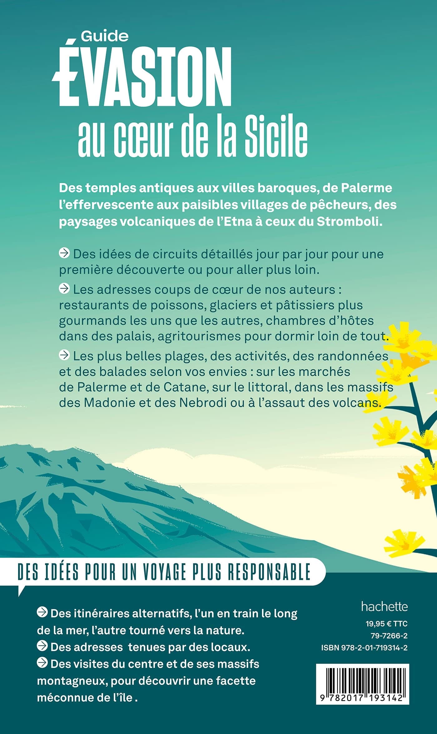 Guide Evasion - Sicile & îles Eoliennes - Édition 2023 | Hachette guide de voyage Hachette 