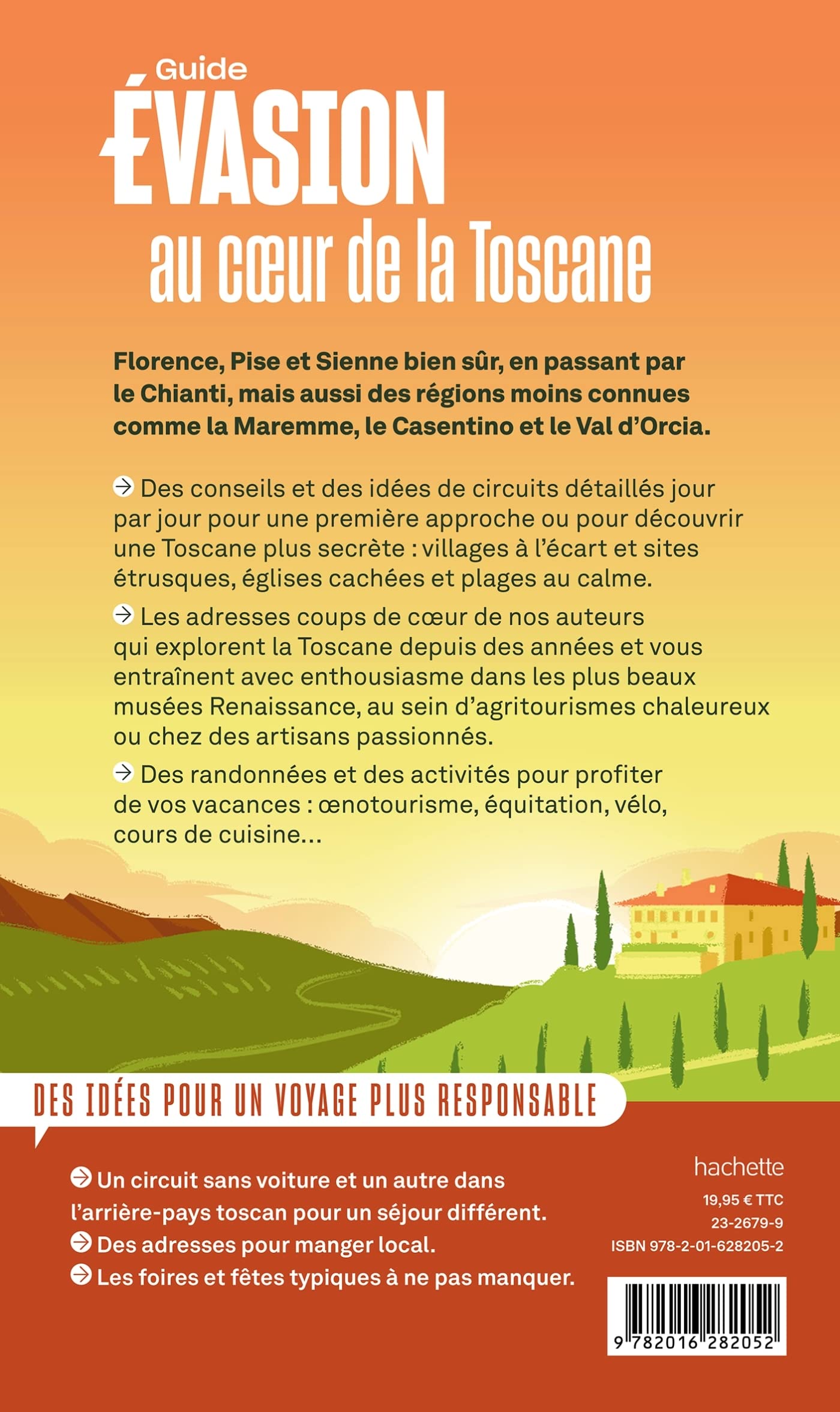 Guide Evasion - Toscane - Édition 2023 | Hachette guide de voyage Hachette