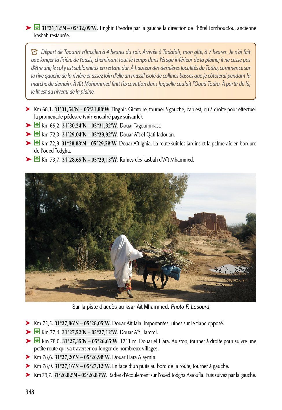 Guide Gandini - Maroc : La route de Charles de Foucauld guide de voyage Extrem'Sud - Guides Gandini 