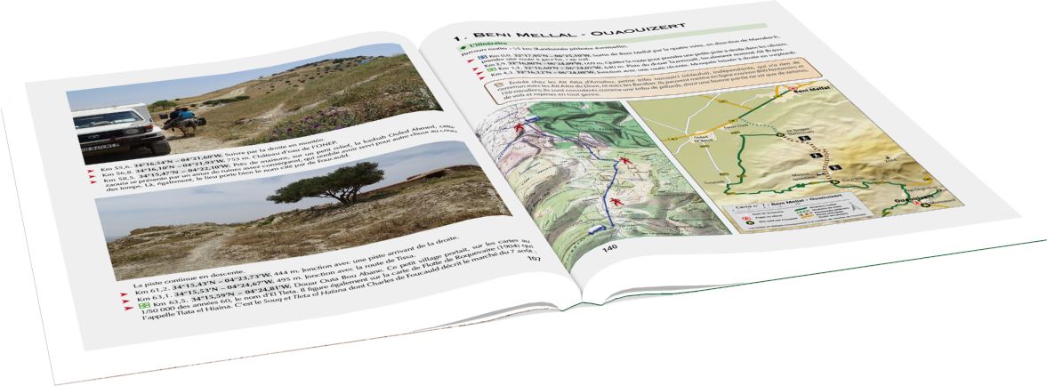 Guide Gandini - Maroc : La route de Charles de Foucauld guide de voyage Extrem'Sud - Guides Gandini 