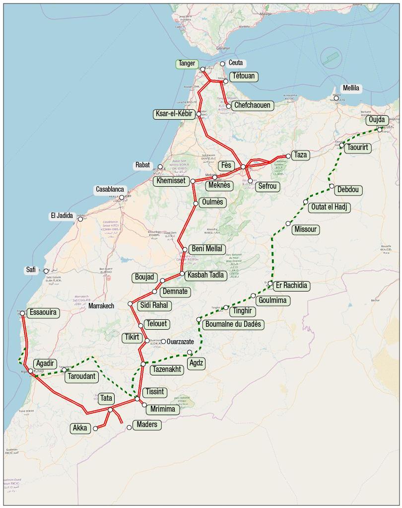 Guide Gandini - Maroc : La route de Charles de Foucauld guide de voyage Extrem'Sud - Guides Gandini 