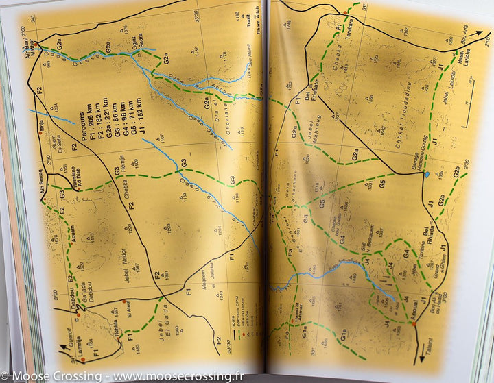 Guide Gandini - Pistes de la partie orientale du Maroc - Tome 4 - La Compagnie des Cartes