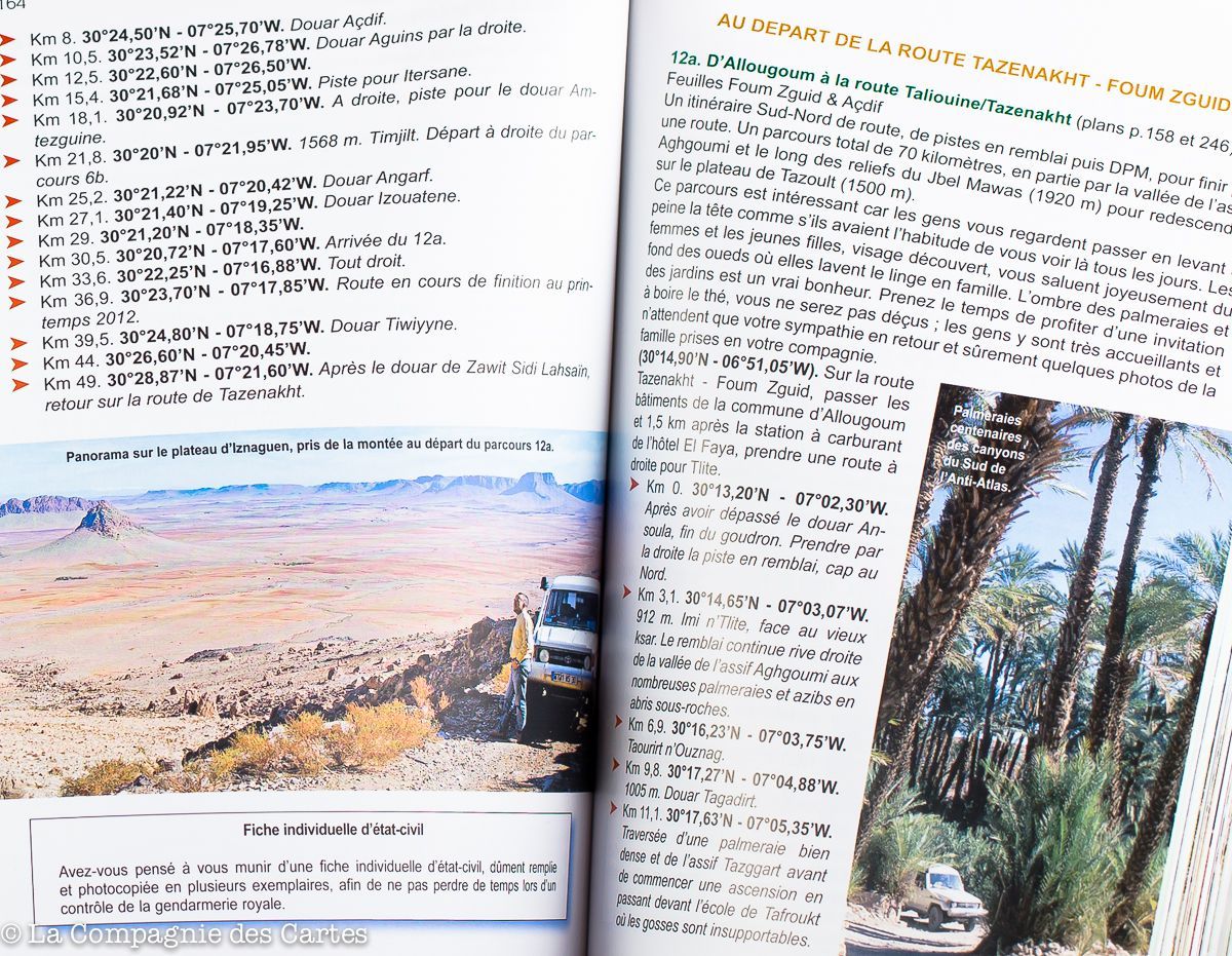 Guide Gandini - Pistes de l'Anti-Atlas (Maroc) - Tome 7 guide de voyage Extrem'Sud - Guides Gandini