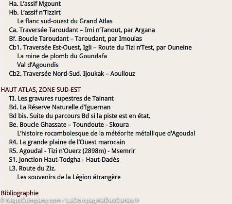 Guide Gandini - Pistes du Haut Atlas (Maroc) - Tome 1 guide de voyage Extrem'Sud - Guides Gandini