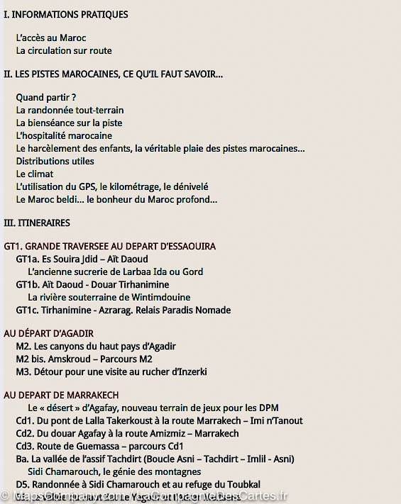 Guide Gandini - Pistes du Haut Atlas (Maroc) - Tome 1 guide de voyage Extrem'Sud - Guides Gandini