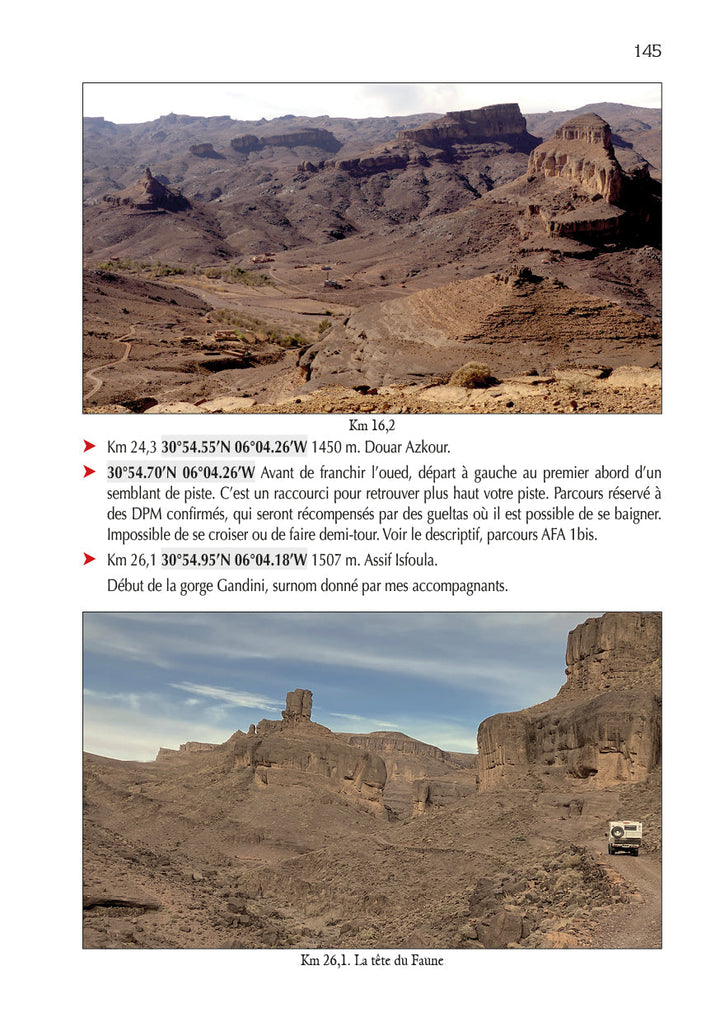 Guide Gandini - Pistes du Maroc : Le jebel Sagho - Tome 11 guide de voyage Extrem'Sud - Guides Gandini 