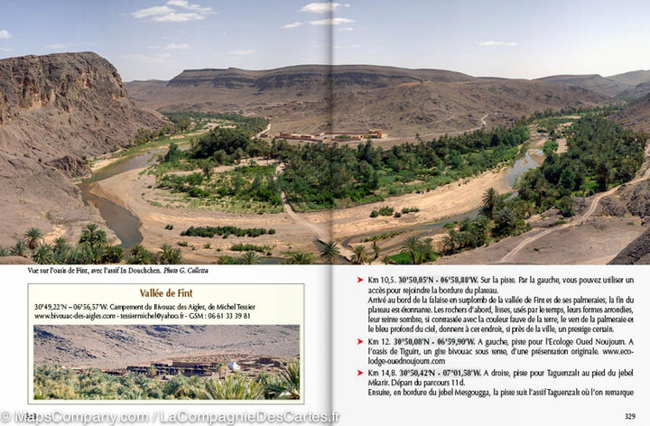 Guide Gandini - Pistes du Maroc : Le Jebel Siroua et le pays Ouaouzguit - Tome 8 - La Compagnie des Cartes