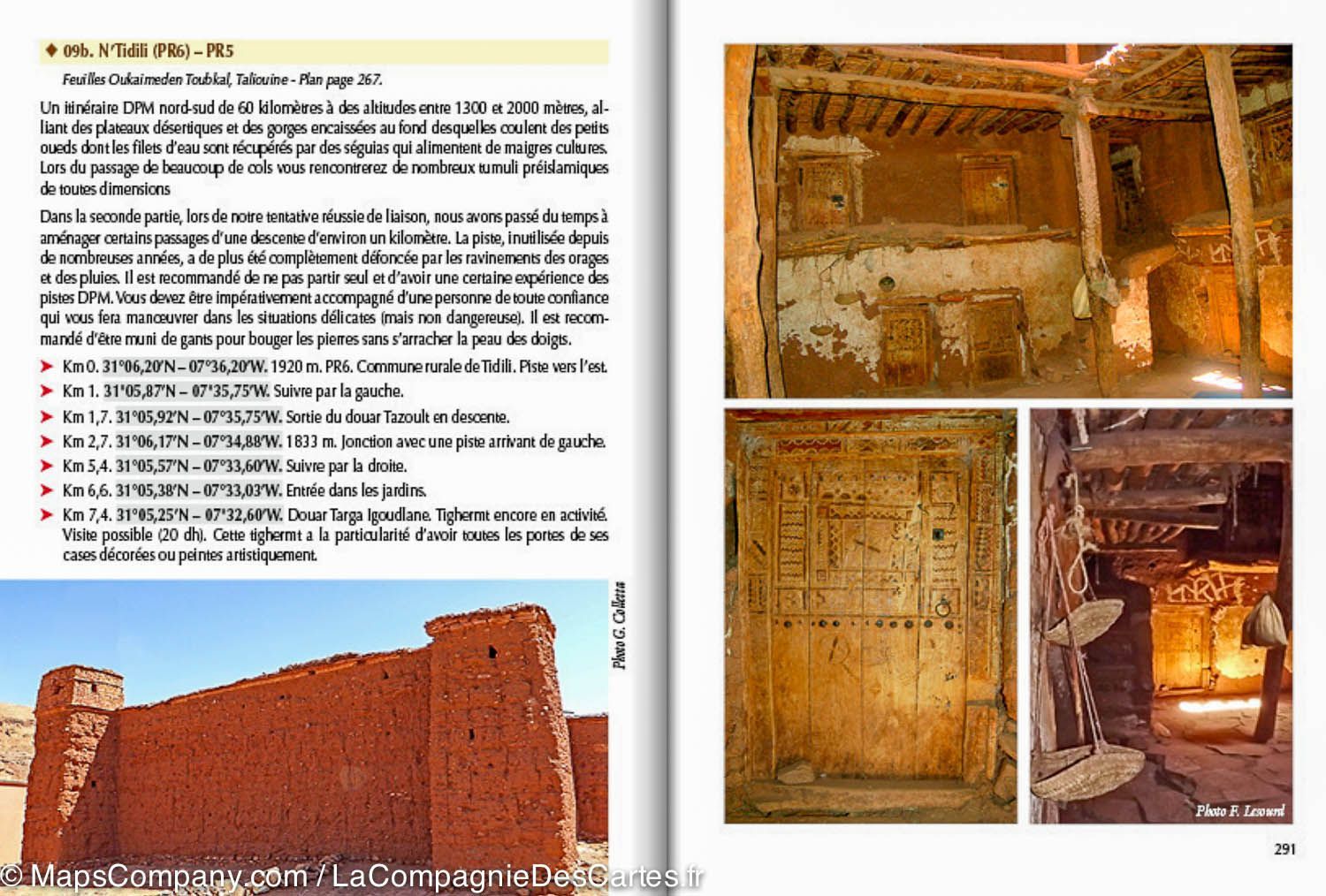 Guide Gandini - Pistes du Maroc : Le Jebel Siroua et le pays Ouaouzguit - Tome 8 guide de voyage Extrem'Sud - Guides Gandini