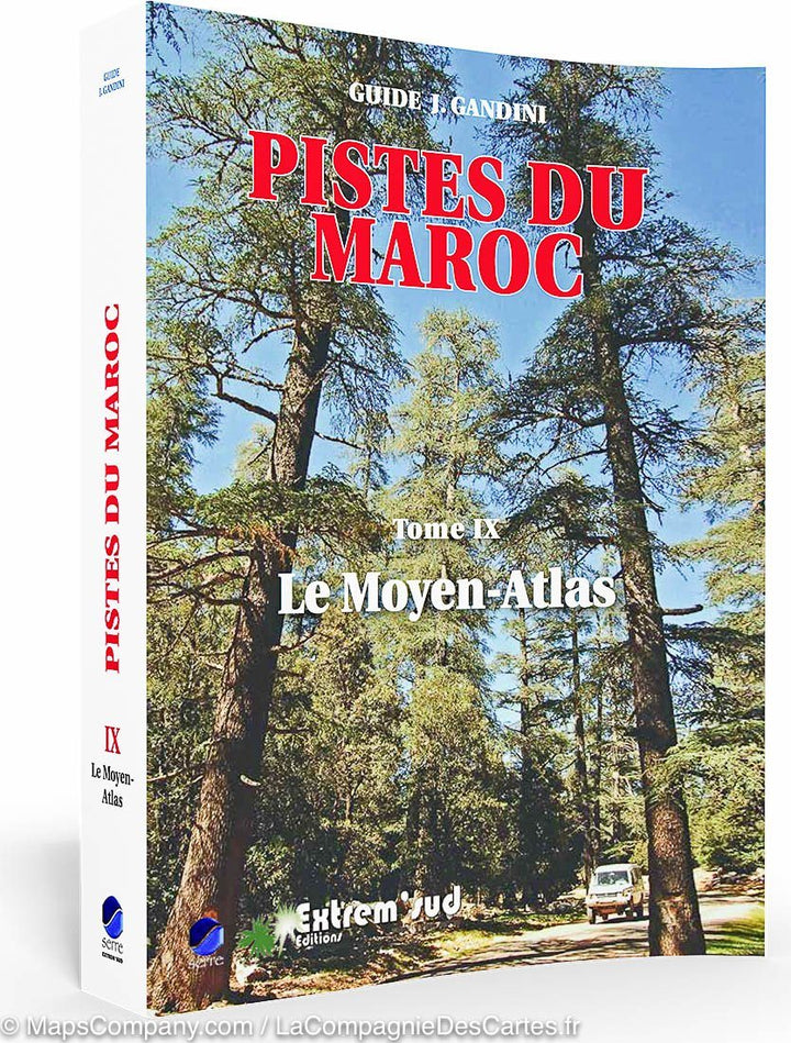 Guide Gandini - Pistes du Moyen Atlas (Maroc) - Tome 9 - La Compagnie des Cartes