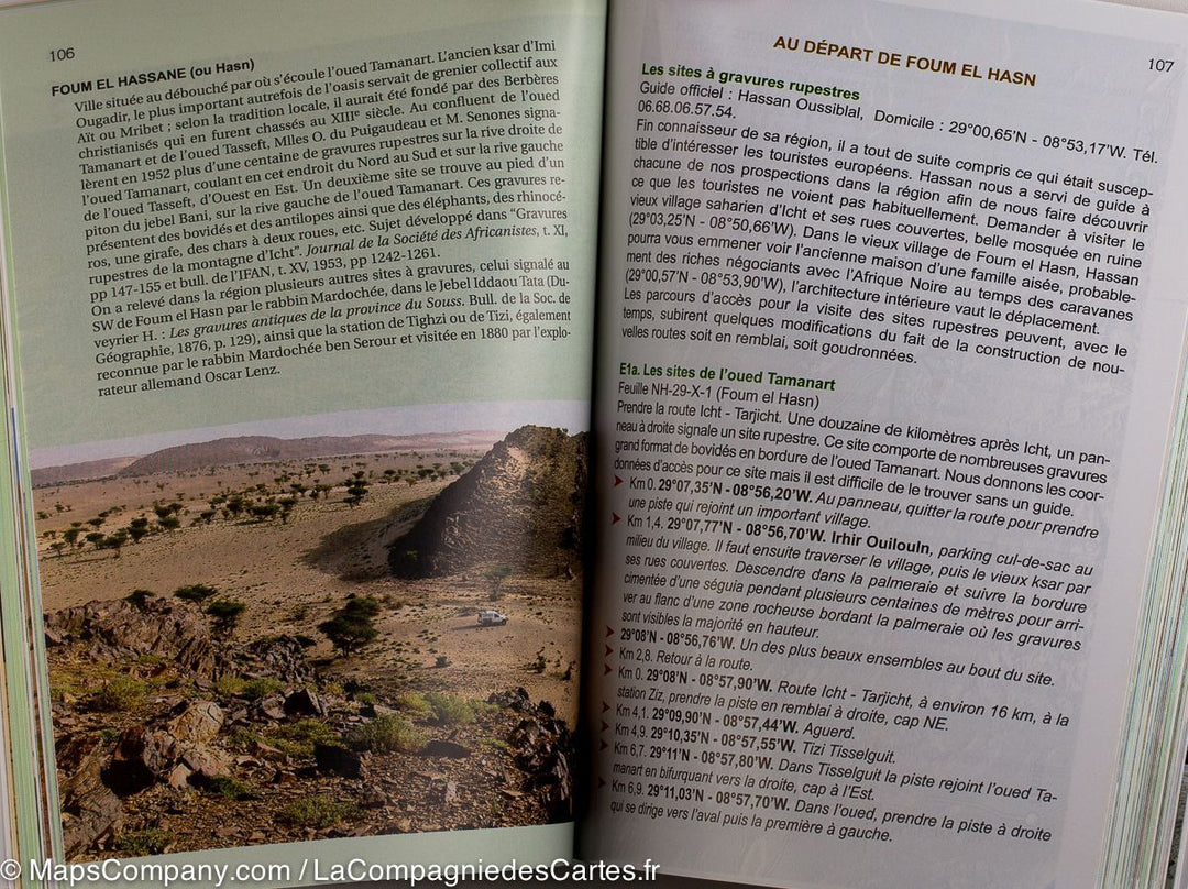 Guide Gandini - Pistes du sud du Maroc (du Tafilalet à l'Atlantique) - La Compagnie des Cartes