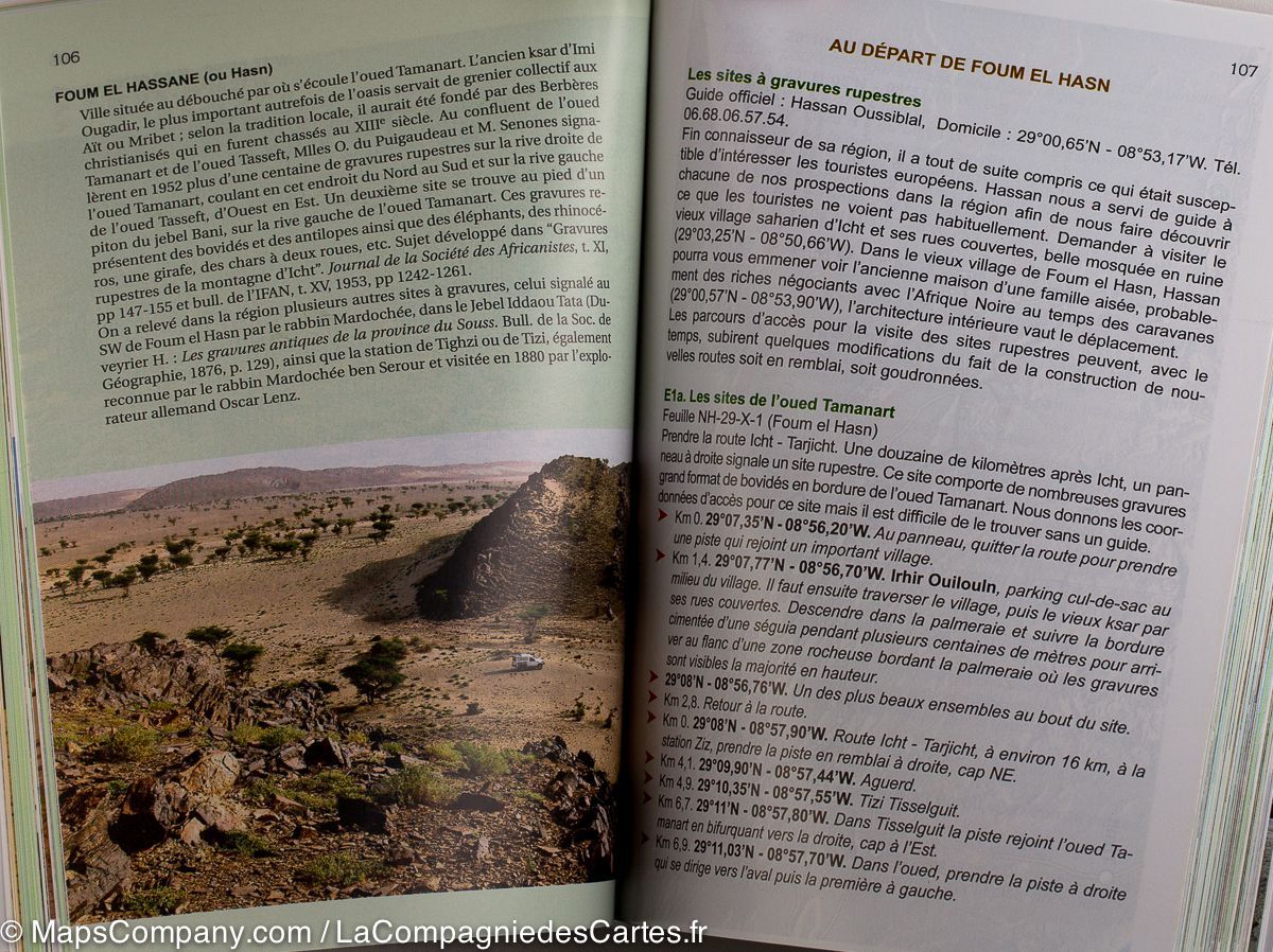 Guide Gandini - Pistes du sud du Maroc (du Tafilalet à l'Atlantique) - Tome 2 guide de voyage Extrem'Sud - Guides Gandini