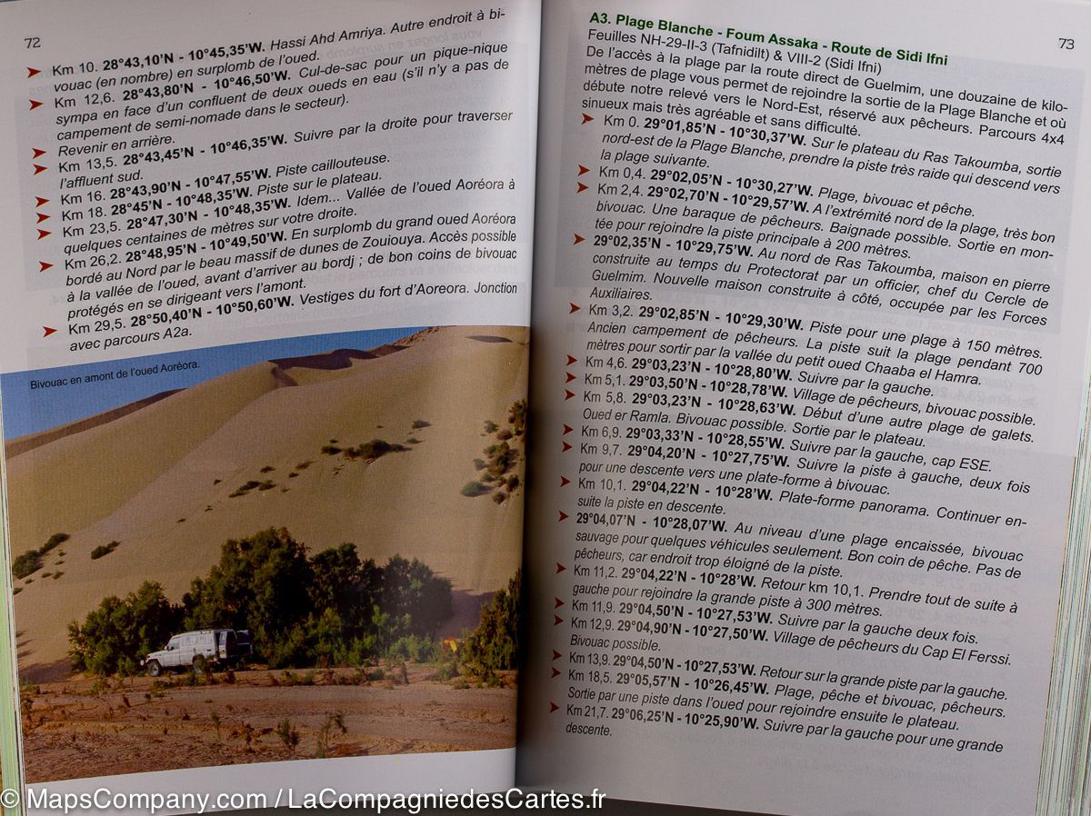 Guide Gandini - Pistes du sud du Maroc (du Tafilalet à l'Atlantique) - Tome 2 guide de voyage Extrem'Sud - Guides Gandini