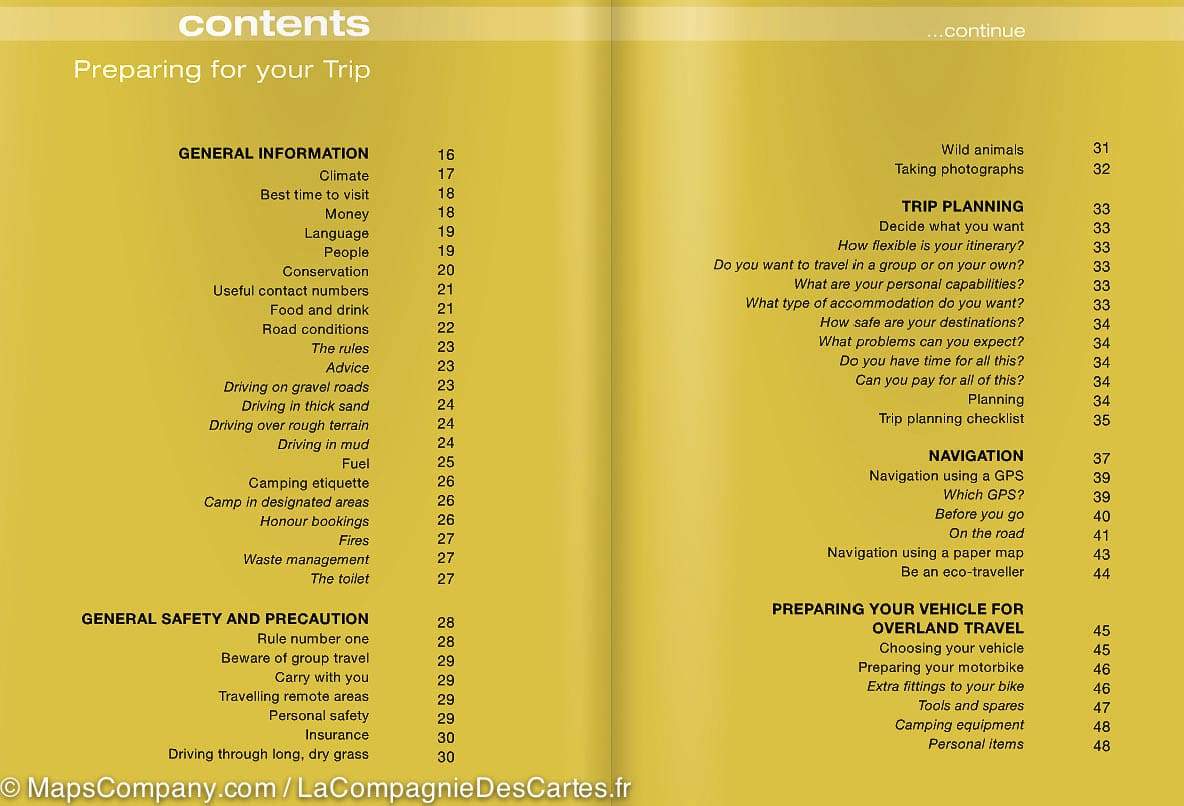 Guide pratique - Botswana en autonomie (en anglais) | Tracks4Africa guide de voyage Tracks4Africa