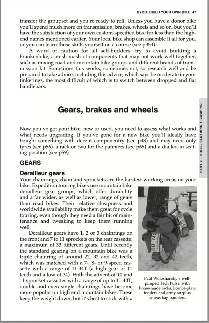 Guide pratique (en anglais) - Adventure Cycle Touring Handbook : Worldwide route and planning guide | Trailblazer guide pratique Trailblazer 