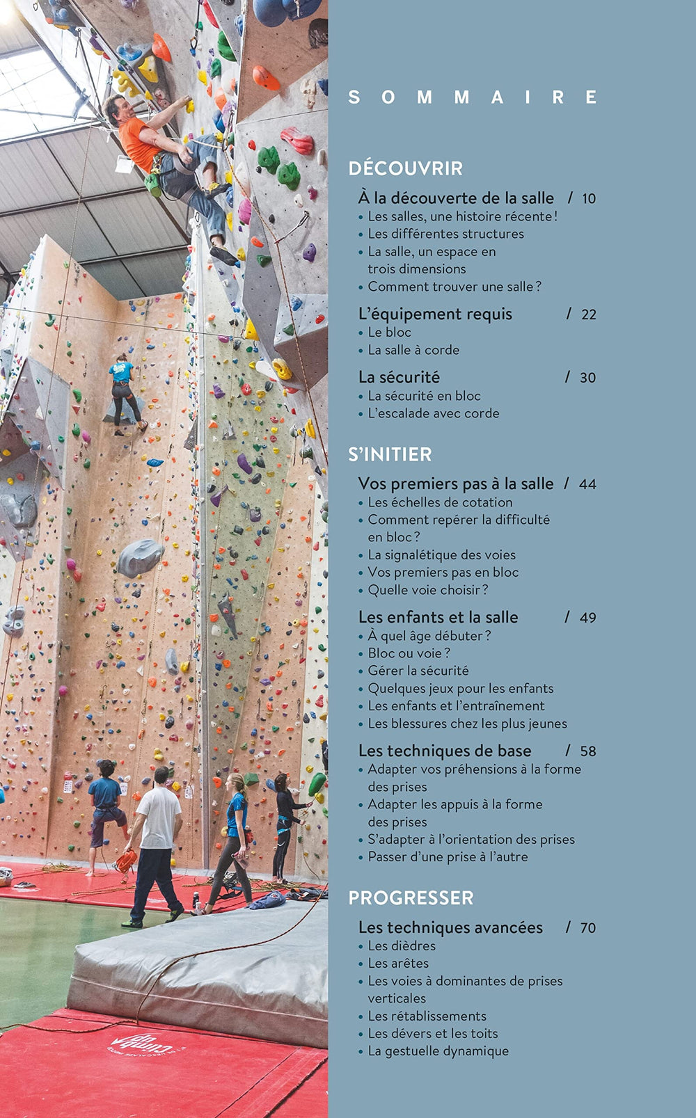 Guide pratique - Escalade en salle, s'initier et progresser | Glénat guide pratique Glénat 