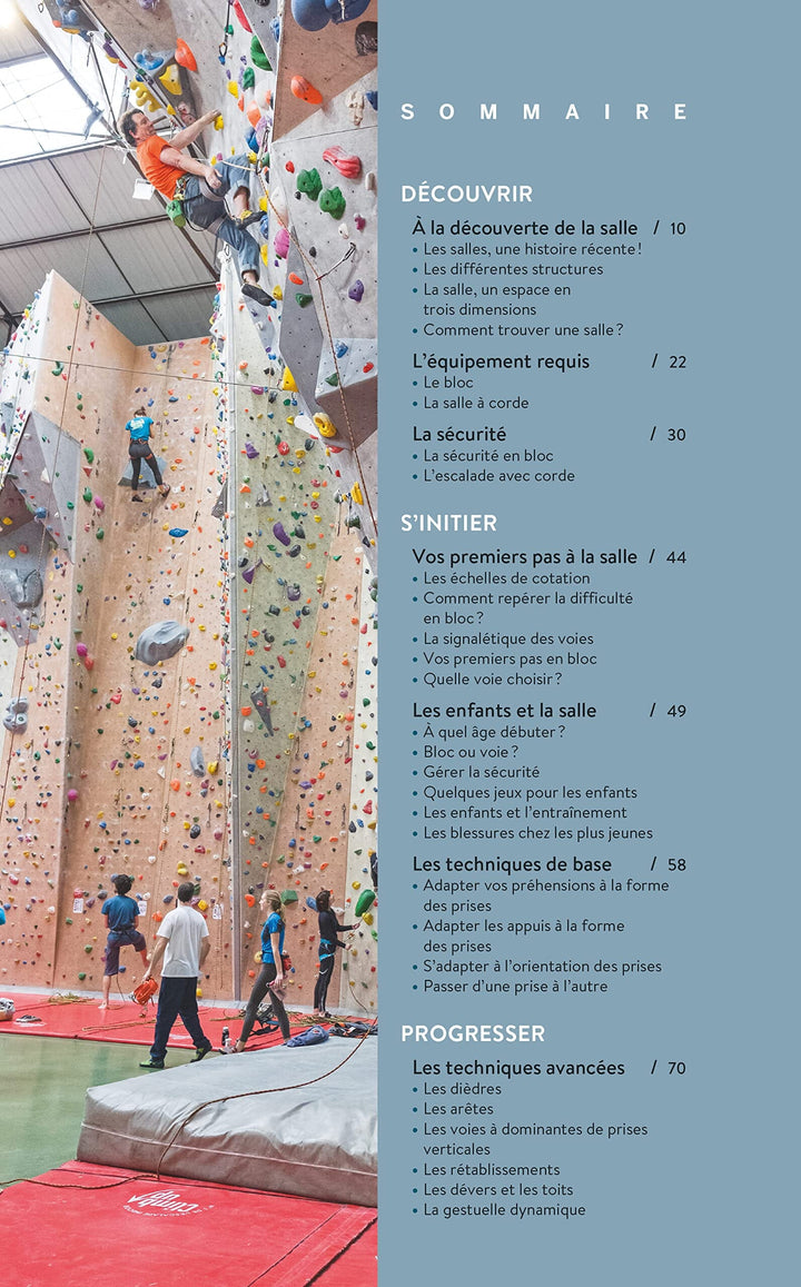 Guide pratique - Escalade en salle, s'initier et progresser | Glénat guide pratique Glénat 