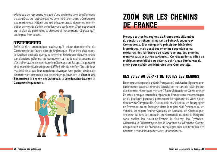 Guide pratique - Marcher Vers Compostelle guide pratique Larousse 