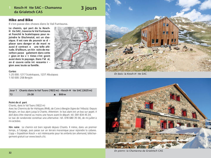 Guide - Randonnées en montagne de cabane en cabane | SAC - Club Alpin Suisse guide de randonnée SAC - Club Alpin Suisse 