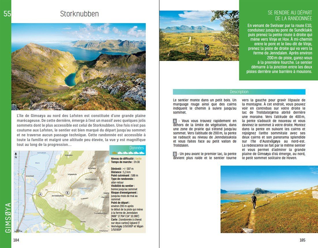 Topoguide - Randonner aux îles Lofoten guide de randonnée Topo Guide Lofoten