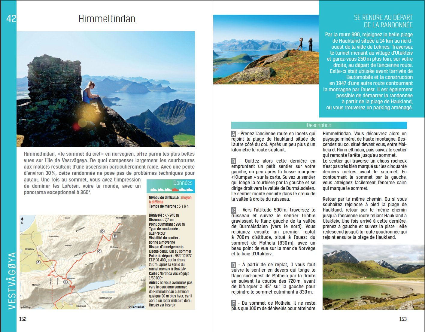 Topoguide (en anglais) - Hiking the Lofoten Islands guide de randonnée Topo Guide Lofoten