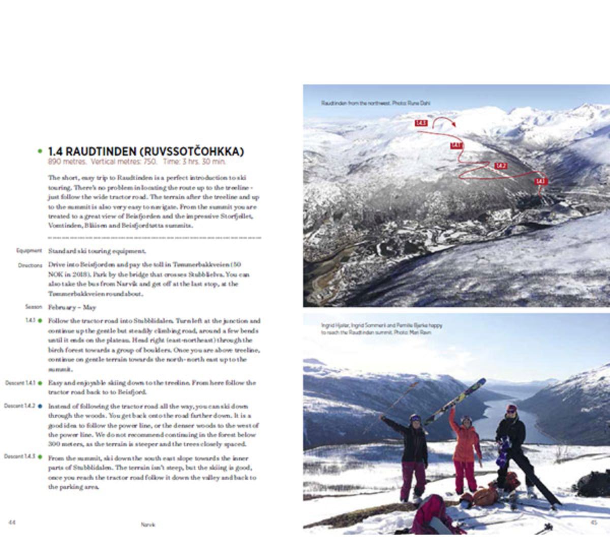 Guide - Ski touring around Narvik guide de randonnée Outdoor 