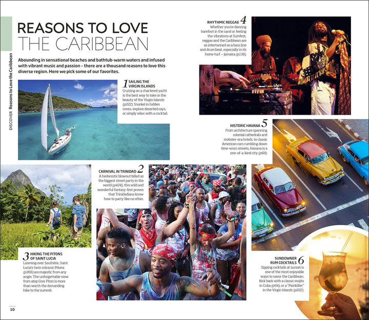 Guide de voyage (en anglais) - Caribbean Top 10 | Eyewitness Travel guide de voyage Eyewitness
