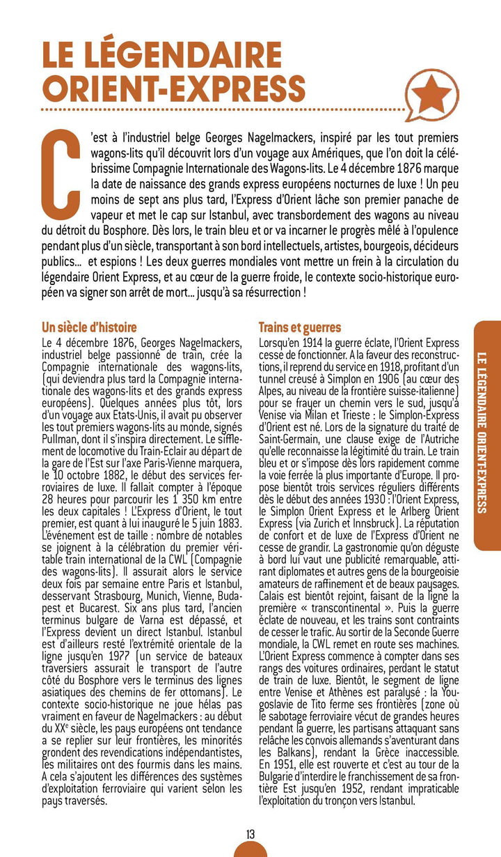 Guide touristique - Europe , Les plus beaux circuits en train en 2021/22 | Petit Futé guide de voyage Petit Futé 
