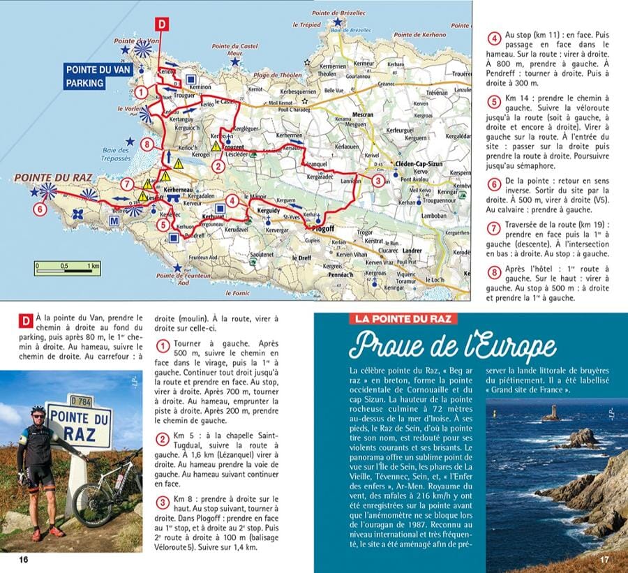 Guide vélo - Boucles à vélo en Sud Finistère | Chamina guide cycliste Chamina