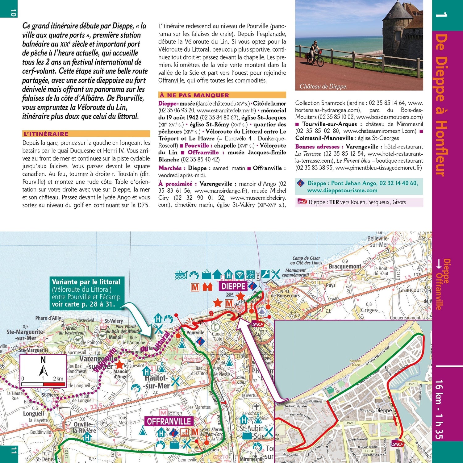 Guide vélo - Côte normande | Chamina guide cycliste Chamina