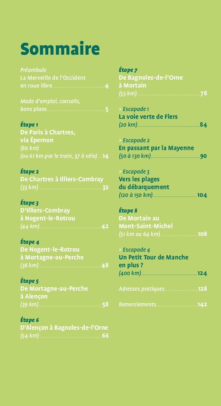 Guide vélo - De Paris au Mont-Saint-Michel à vélo | Ouest France guide vélo Ouest France 