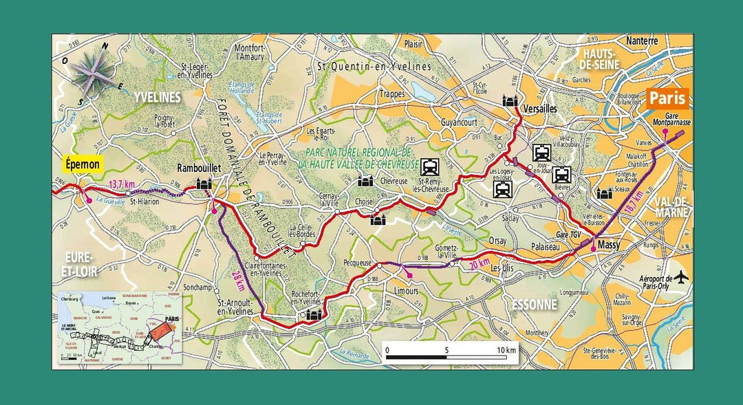 Guide vélo - De Paris au Mont-Saint-Michel à vélo | Ouest France guide vélo Ouest France 