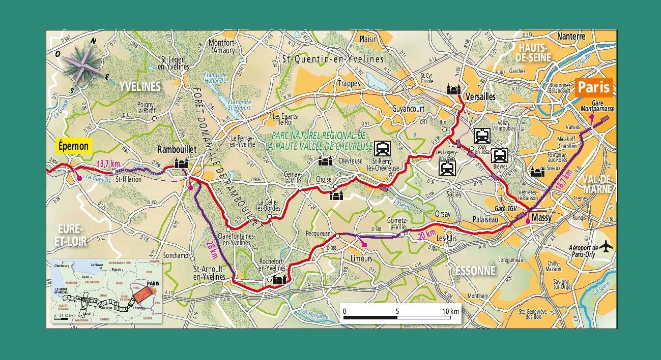 Guide vélo - De Paris au Mont-Saint-Michel à vélo | Ouest France guide cycliste Ouest France