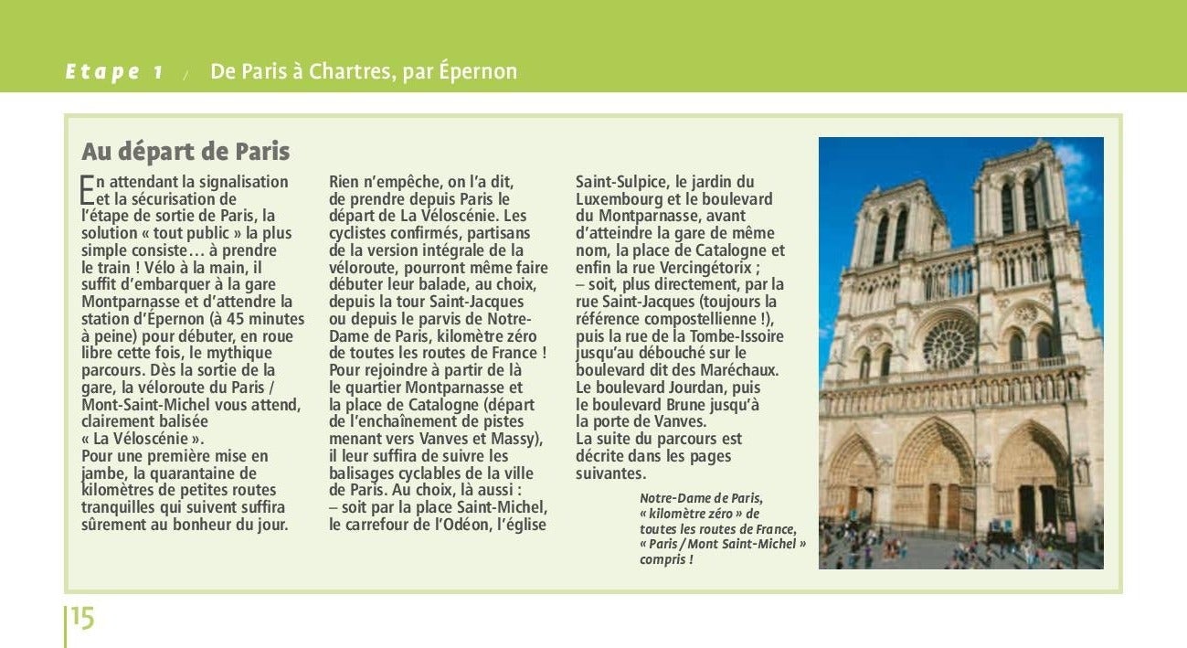 Guide vélo - De Paris au Mont-Saint-Michel à vélo | Ouest France guide cycliste Ouest France