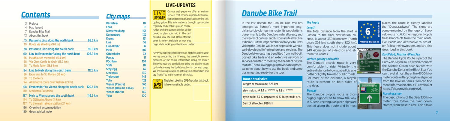 Guide vélo (en anglais) - Danube Bike Trail 2, Passau to Vienna | Bikeline guide cycliste Bikeline