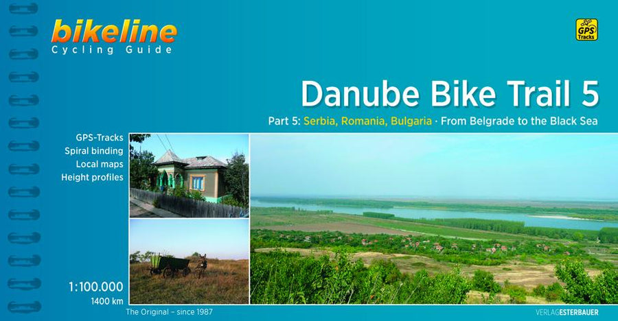 Guide vélo (en anglais) - Danube Bike Trail 5, Belgrade to the Black Sea | Bikeline guide vélo Bikeline 
