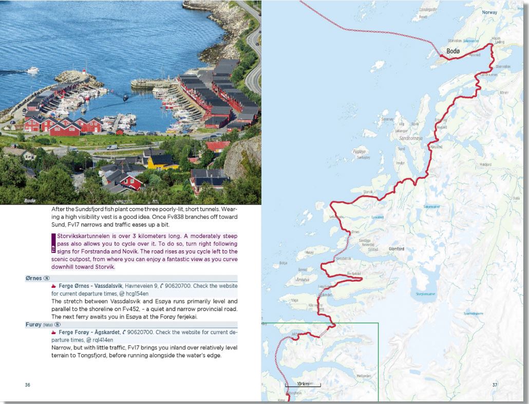 Guide vélo (en anglais) - Eurovelo 1 - Atlantic Coast Route : From the fjords of Norway to the beaches of Portugal | Bikeline guide cycliste Bikeline