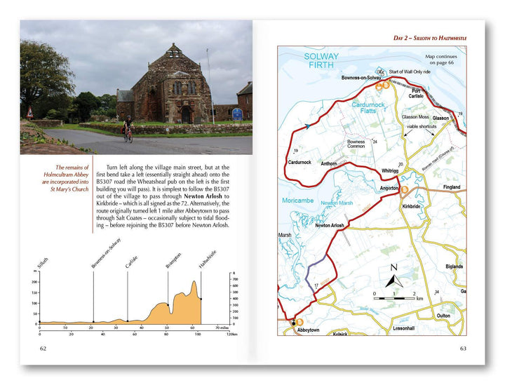 Guide vélo (en anglais) - Hadrian's Cycleway - Ravenglass to South Shields (Angleterre) | Cicerone guide vélo Cicerone 