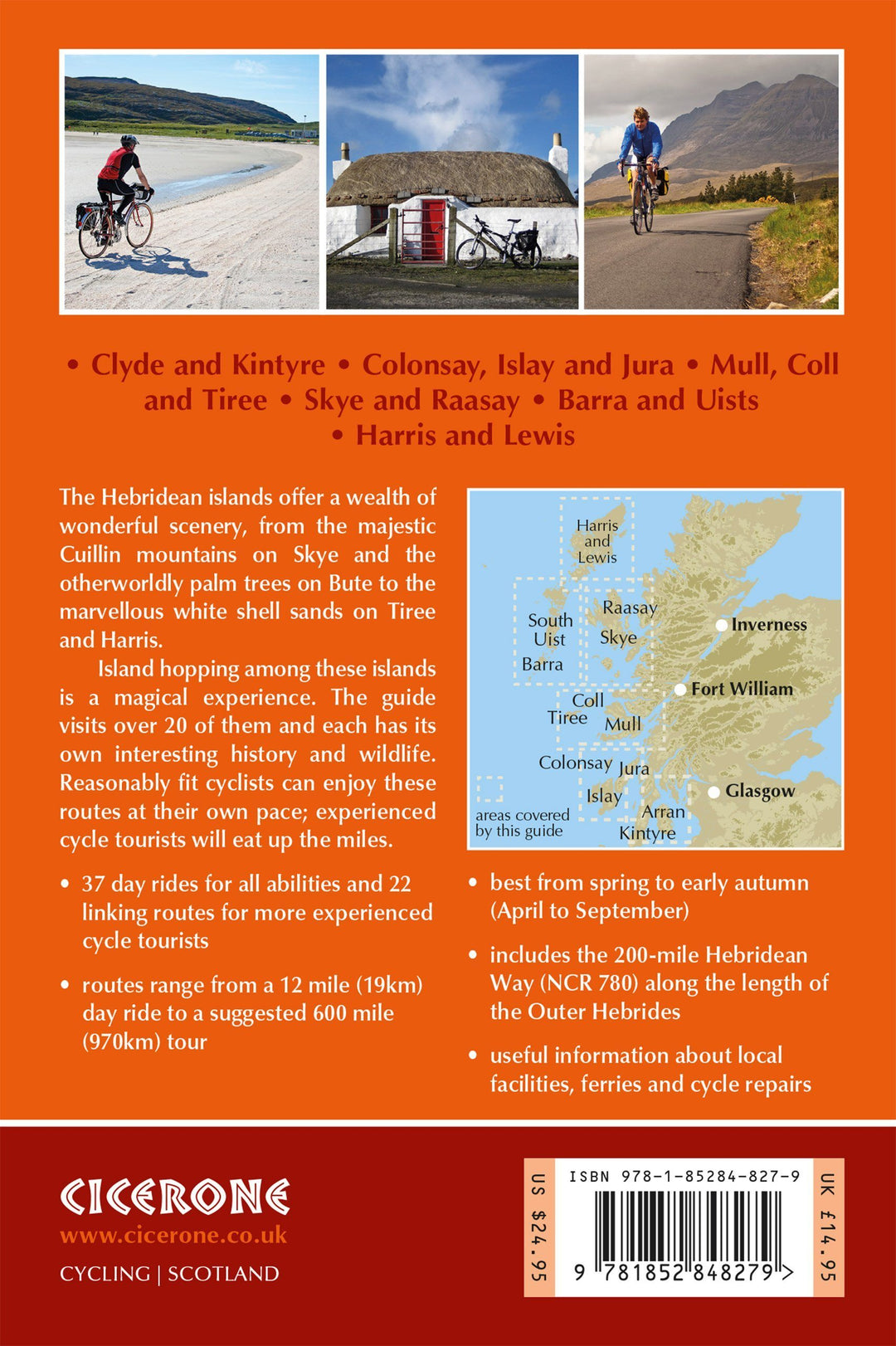 Guide vélo (en anglais) - Hebrides cycling: island touring & day rides | Cicerone guide vélo Cicerone 
