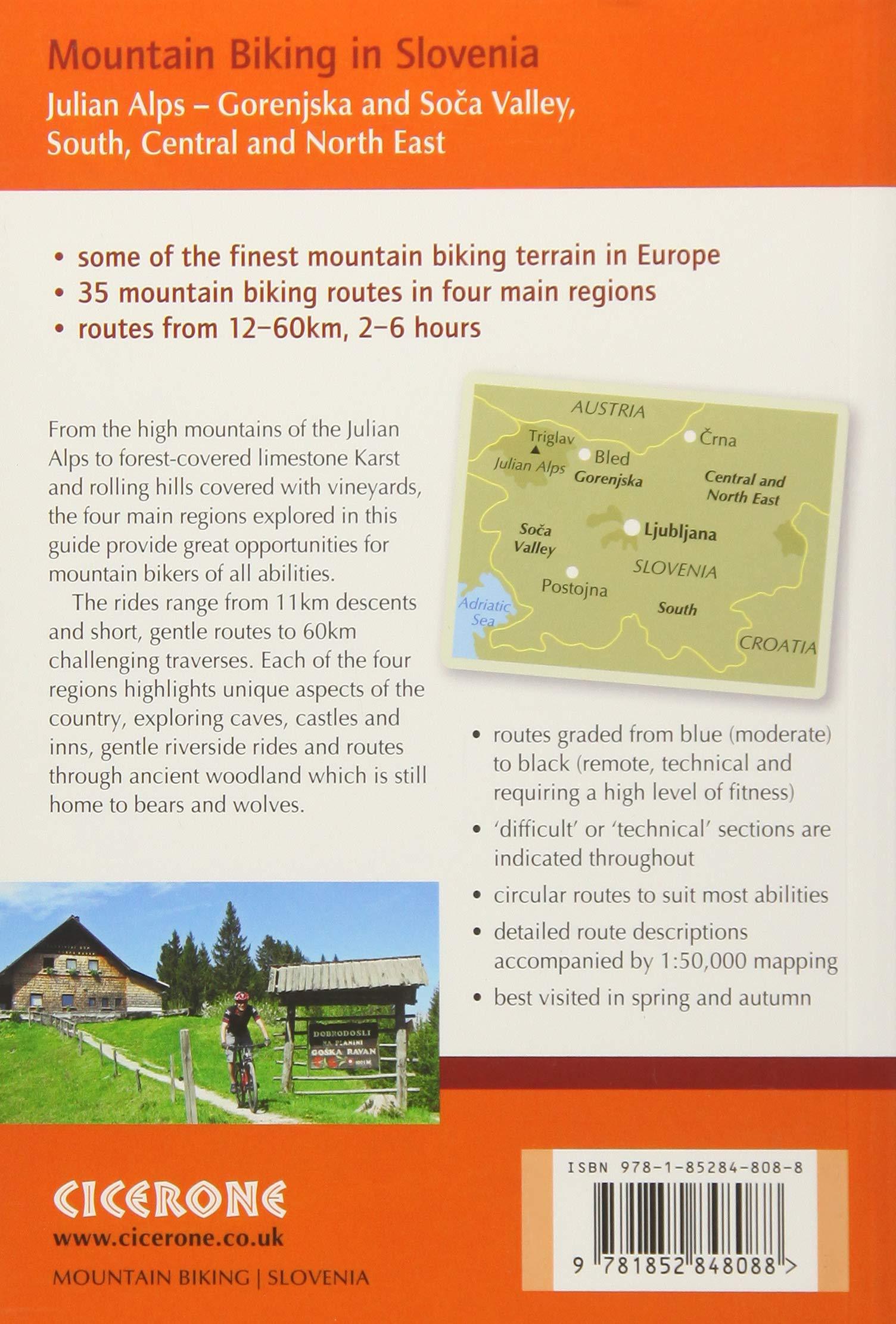 Guide vélo (en anglais) - Slovenia Mountain Biking in Slovenia | Cicerone guide cycliste Cicerone