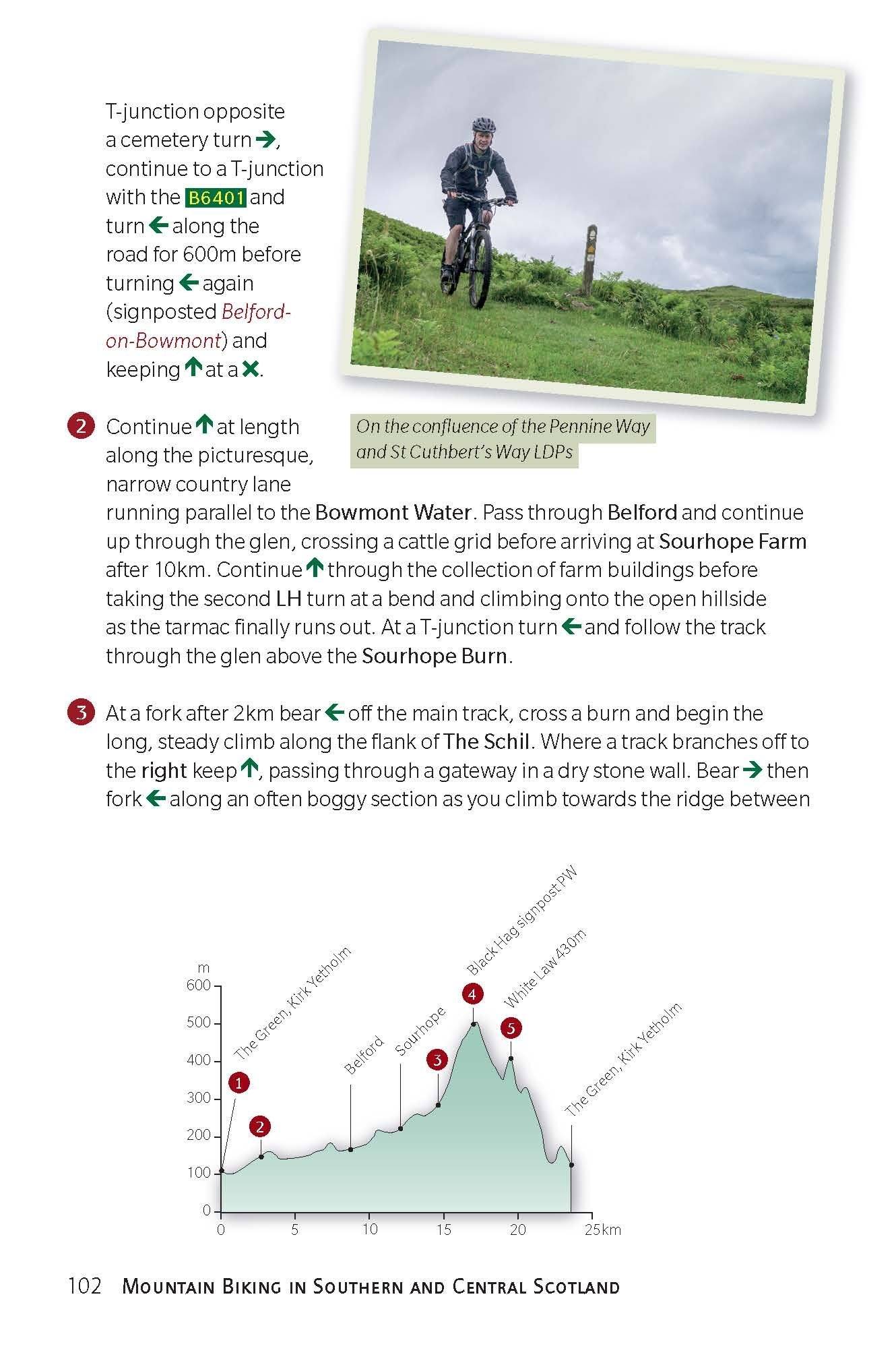 Guide vélo (en anglais) - Southern & Central Scotland mountain biking | Cicerone guide cycliste Cicerone