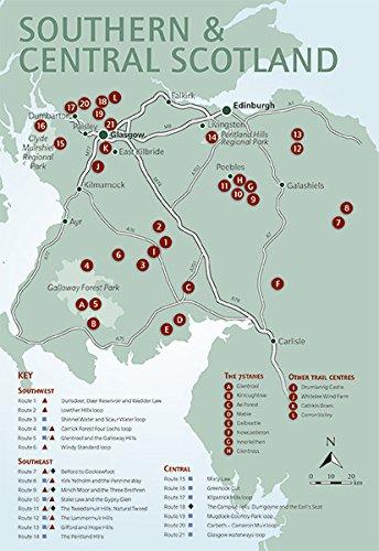 Guide vélo (en anglais) - Southern & Central Scotland mountain biking | Cicerone guide cycliste Cicerone