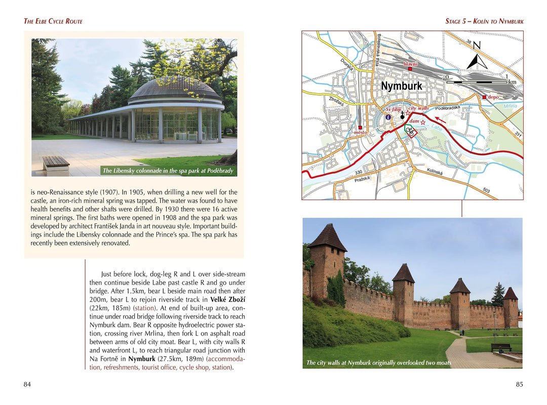 Guide vélo (en anglais) - The Elbe Cycle Route | Cicerone guide vélo Cicerone 