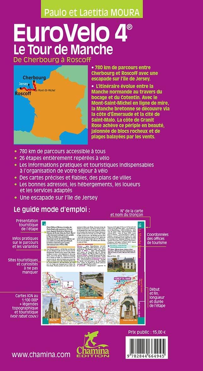 Guide vélo - Eurovélo 4 : le tour de Manche, de Cherbourg à Roscoff | Chamina guide vélo Chamina 