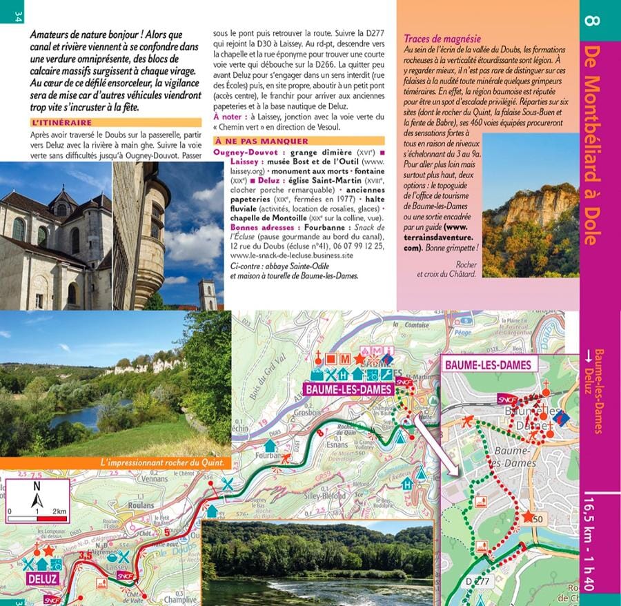 Guide vélo - Eurovélo 6, de Bâle à Nevers | Chamina guide cycliste Chamina